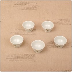 S-13 수작 대잎 녹차잔 5p