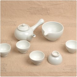 KA-9 백자 무지 5인다기 8p