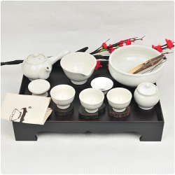 CA-2 백분청 3인 풀 다도세트 17p